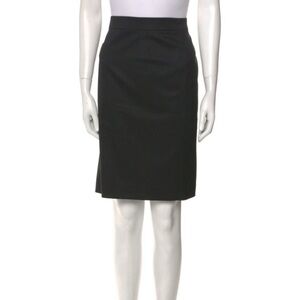 Stella McCartney Lightweight Wool Knee Length Skirt